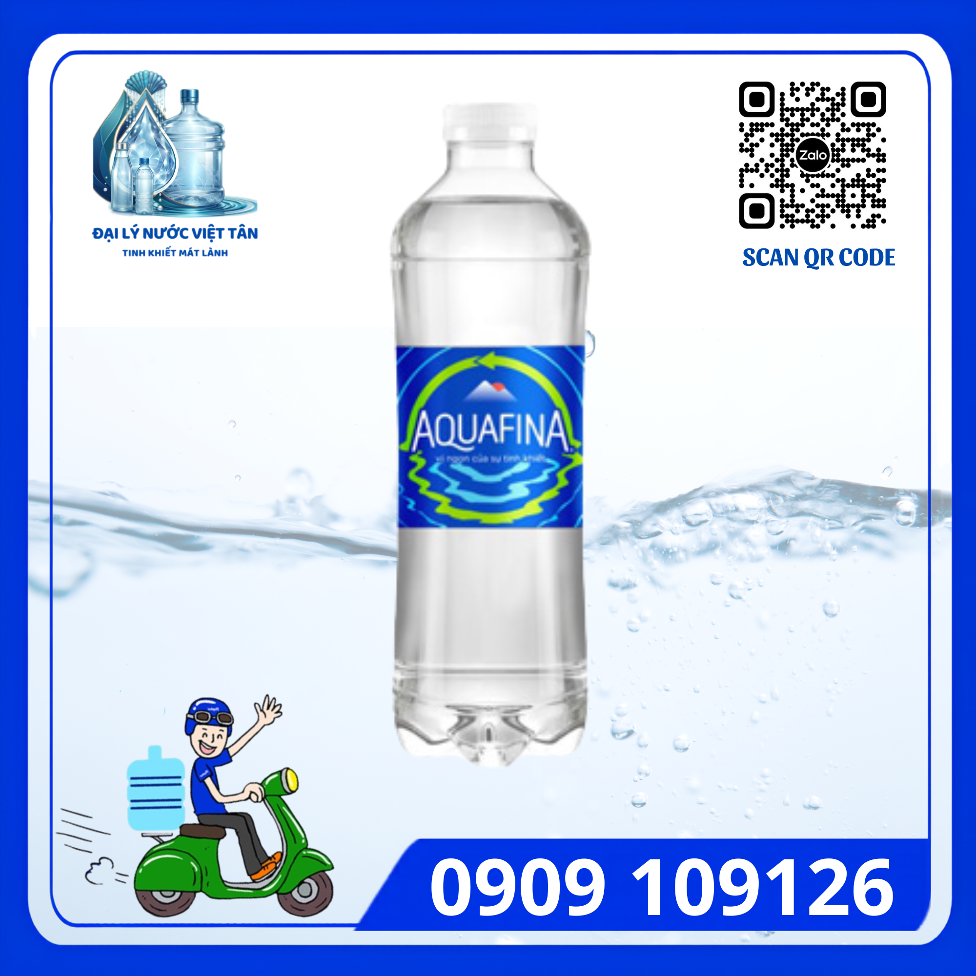 Thùng nước Aquafina chai 500ml - Ảnh 2